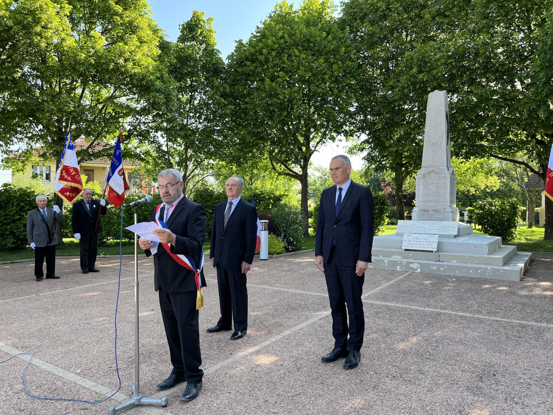 Cérémonie du 8 mai 2022